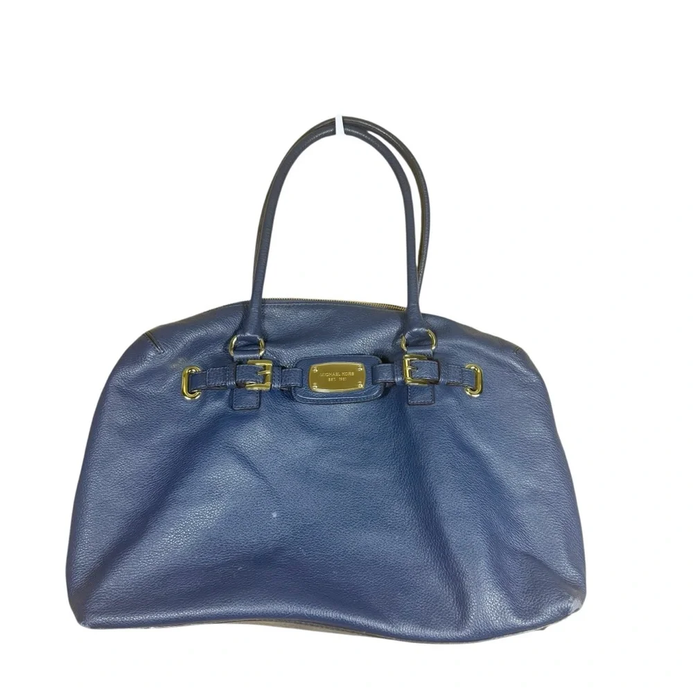 Michael Kors Hamilton Weekender Large Leather Satchel Bag‎